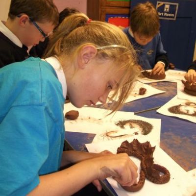 Clay dragon Workshop